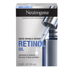 Neutrogena Rapid Wrinkle Repair Retinol Oil 30ml - Tinh dầu dưỡng Retinol chống nhăn Neutrogena Rapid Wrinkle Repair