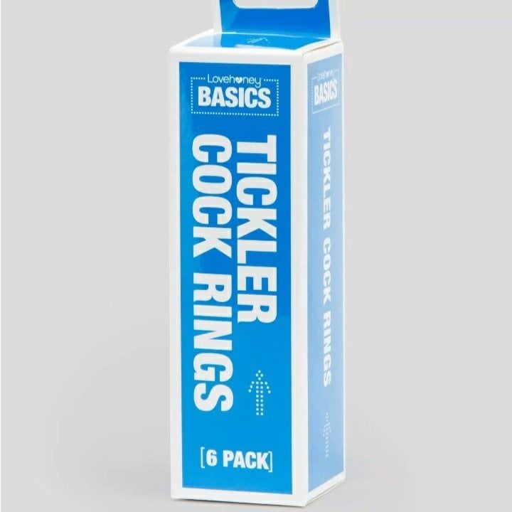 BASICS Tickler Cock Ring Multipack (6 Pack)