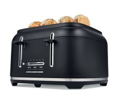 Máy nướng bánh mì 4 Slice Stainless Steel Toaster

Màu đen