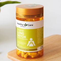 Healthy Care Lung Detox - Viên Hỗ Trợ Thải Độc Phổi 180 Viên