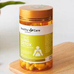 Healthy Care Lung Detox - Viên Hỗ Trợ Thải Độc Phổi 180 Viên date 5/2025