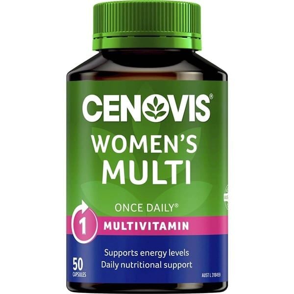 Viên Uống Vitamin Tổng Hợp Cho Phụ Nữ Hằng Ngày Cenovis Women's Multi Once Daily 50 Viên