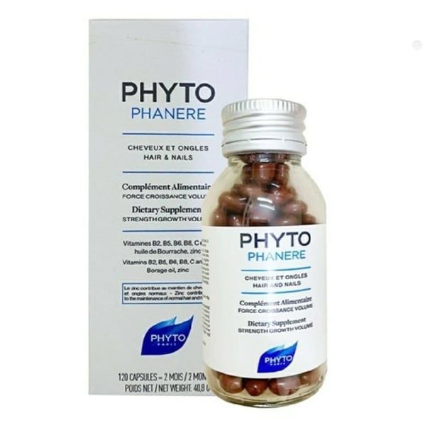VIÊN UỐNG NGĂN NGỪA RỤNG TÓC PHYTO PHANERE - HỘP 120 VIÊN