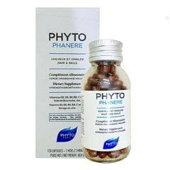 VIÊN UỐNG NGĂN NGỪA RỤNG TÓC PHYTO PHANERE - HỘP 120 VIÊN