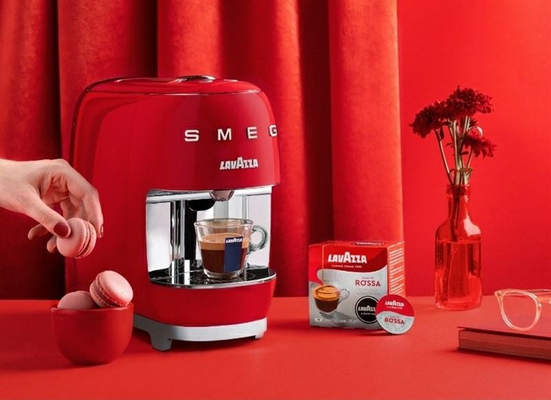 Smeg Coffee Lavazza Capsule Coffee Machine Smeg Lavazza A Modo Mio