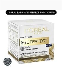 Kem dưỡng chống lão hóa ban đêm cao cấp Úc L'Oreal Paris Age Perfect Night Cream 50ml