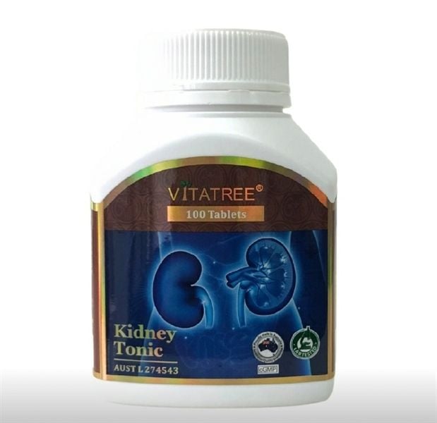 Viên Uống Bổ Thận, Tăng Cường Chức Năng Thận Vitatree Kidney Tonic Hộp 100 viên