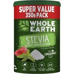 Đường cỏ ngọt ăn kiêng hữu cơ Úc Earthia Stevia 100% Organic Sweetener 350g