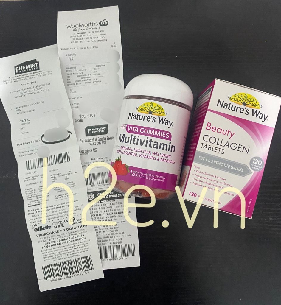 Kẹo dẻo bổ sung vitamin tổng hợp cho người lớn Nature's Way Adult Vita Gummies Multivitamin của Úc 120 viên