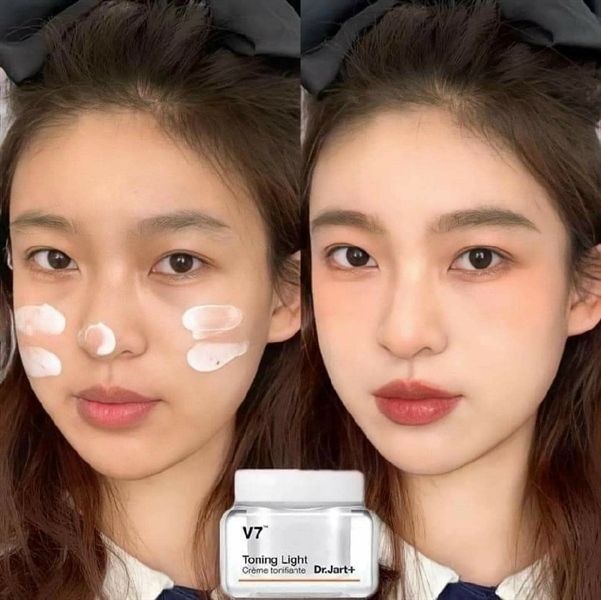KEM DƯỠNG V7 TONING LIGHT 50ML - Dưỡng Trắng mịn, đều màu da, Nâng Tone Da