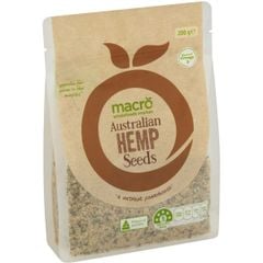 Macro Hemp Seeds - Hạt Cây Gai Dầu Hữu Cơ 200g