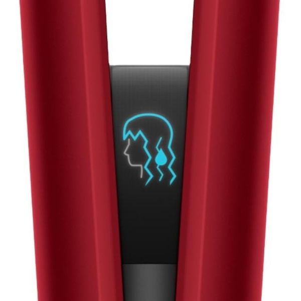 Máy sấy duỗi Dyson Airstrait (Red Velvet/Vàng)