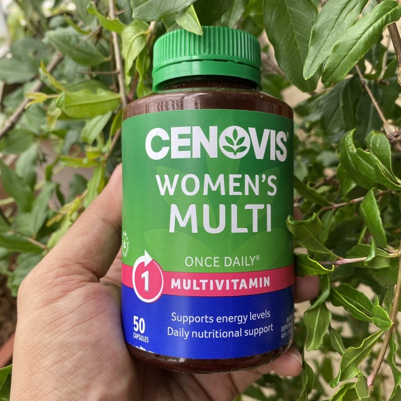 Viên Uống Vitamin Tổng Hợp Cho Phụ Nữ Hằng Ngày Cenovis Women's Multi Once Daily 50 Viên