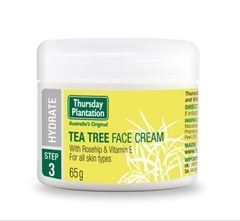 Thursday Plantation Tea Tree Face Cream - Kem Dưỡng Da Trị Mụn Lọ 65g