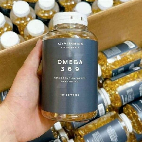 Viên Uống Bổ Sung Omega 3 6 9 My Vitamins lọ 120 viên