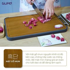 Thớt gỗ hai mặt Gume Double Sided Chopping Board từ Hàn Quốc