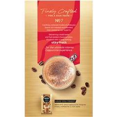 Cà phê pha sẵn Nescafe Gold Coffee Sachets Cappuccino Intense / hộp 8 Gói - Mua 3 hộp -> 150k/ hộp