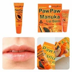 HEALTHY CARE PAW PAW MANUKA LIP BALM - SON DƯỠNG MÔI TUÝP 10G