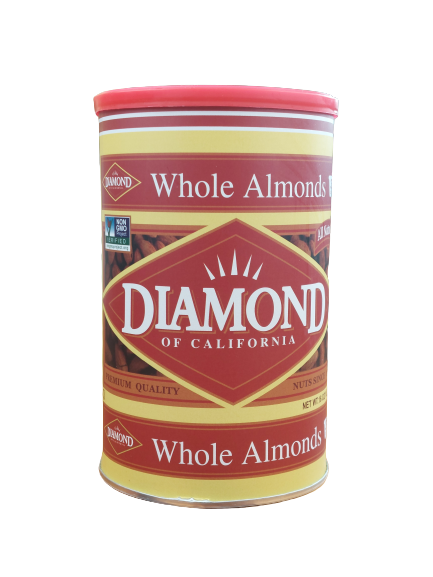 Whole Almonds Diamond - Hạnh Nhân Bơ Mỹ 453g