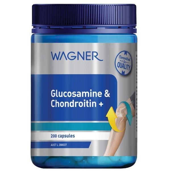 Viên uống bổ sụn khớp Wagner Glucosamine & Chondroitin của Úc 200 viên