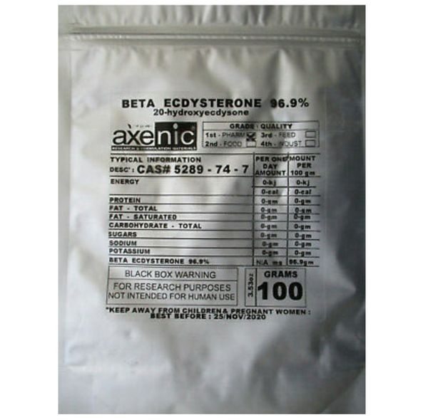 Bột BETA ECDYSTERONE 96.9% 100g