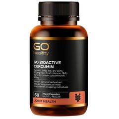 Viên Uống Tinh Chất Nghệ Go Healhy Go Bioactive Curcumin Lọ 60 viên