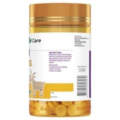 Kẹo sữa dê vị vani Healthy Care Kids Goats Milk của Úc 300 viên