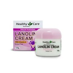 Kem cừu Healthy Care Natural Lanolin – Vitamin E Cream 100g