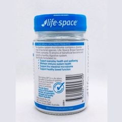 Men vi sinh cho người lớn Life Space Probiotic của Úc 40 viên