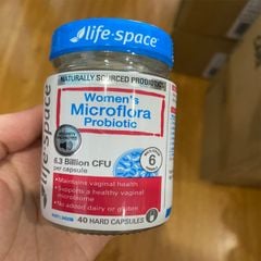 Men vi sinh cho nữ giới Life Space Women’s Microflora Probiotic của Úc 40 viên