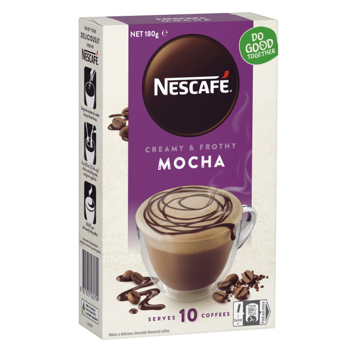 Nescafe Mocha - Cafe Pha Sẵn Hộp 10 Gói