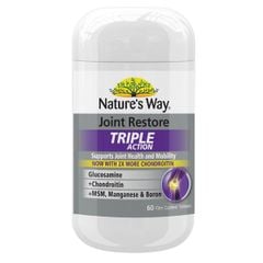 Viên uống hỗ trợ bổ khớp Nature's Way Joint Restore Triple Action của Úc 60 viên