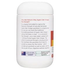 Viên uống giấm táo Nature's Way Apple Cider Vinegar 1200mg Max Strength của Úc 90 viên