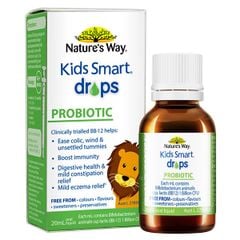 Men vi sinh cho bé Nature's Way Kids Smart Drops Probiotic của Úc 20ml