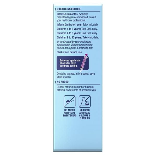 Ostelin Kids Milk Calcium & Vitamin D3 Liquid Cho Trẻ Từ 7 Tháng Lọ 90ml