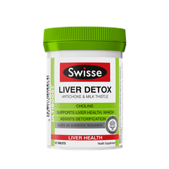 Viên uống hỗ trợ thải độc gan Swisse Ultiboost Liver Detox của Úc 60 viên