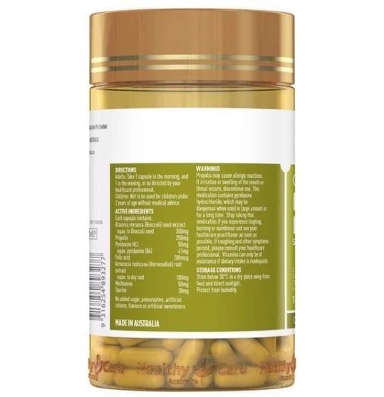 Healthy Care Lung Detox - Viên Hỗ Trợ Thải Độc Phổi 180 Viên