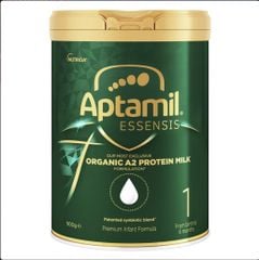 Sữa công thức hữu cơ số 1 Aptamil Essensis Organic A2 Protein Milk Premium Infant Formula 900g cho bé từ 0-6 tháng tuổi của Úc