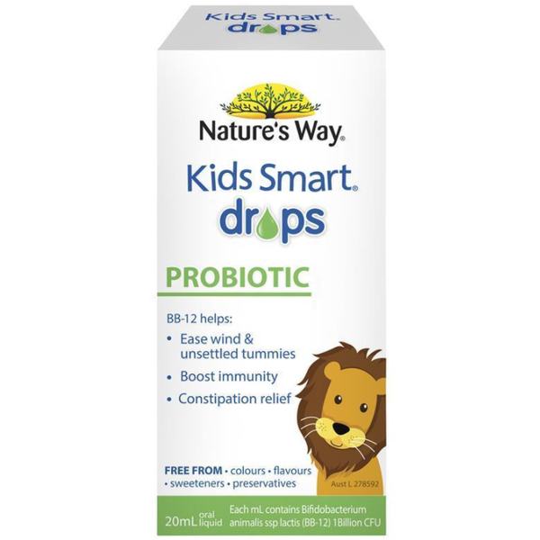 Men vi sinh cho bé Nature's Way Kids Smart Drops Probiotic của Úc 20ml