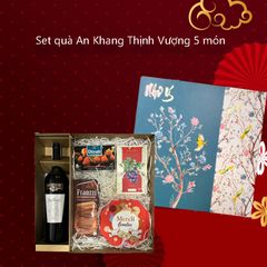 Set Quà Tết 2024 - 498 HN - An Khang Thịnh Vượng Hộp Xanh