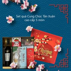 Set Quà Tết 2024 - 682 HN - Cung Chúc Tân Xuân Hộp Đỏ