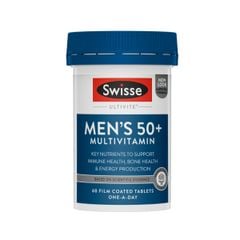 Vitamin tổng hợp cho nam trên 50 tuổi Swisse Men's Ultivite 50+ Úc- lọ 60 viên