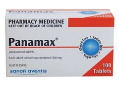 PANAMAX PARACETAMOL 500MG - GIẢM ĐAU HẠ SỐT HỘP 100 VIÊN