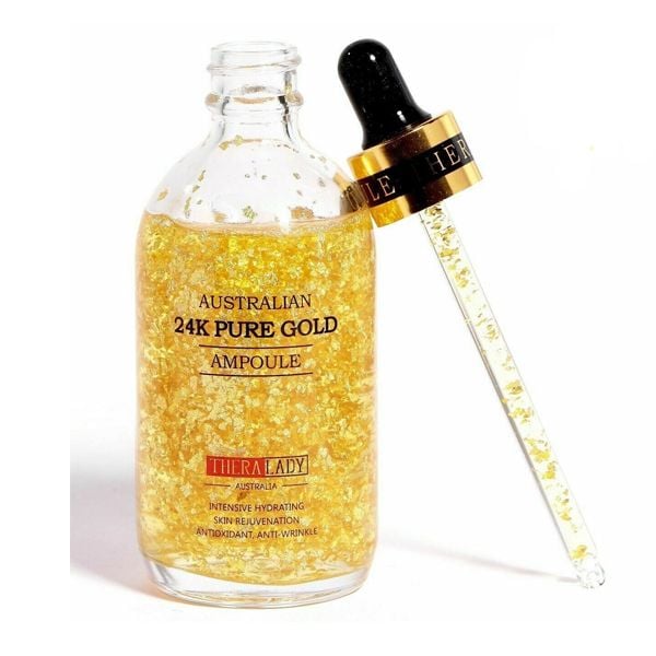 Serum dưỡng da vàng 24k Thera Lady Australia 24K Pure Gold Ampoule của Úc 100ml