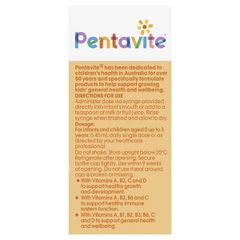Vitamin tổng hợp cho bé 0-3 tuổi Pentavite Multivitamin Infant Liquid của Úc 30ml