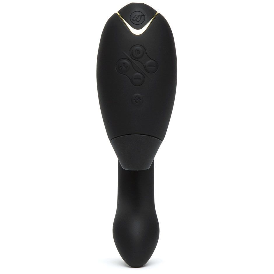 Sex toy WOMANIZER DUO CLITORAL & G SPOT STIMULATOR màu đen