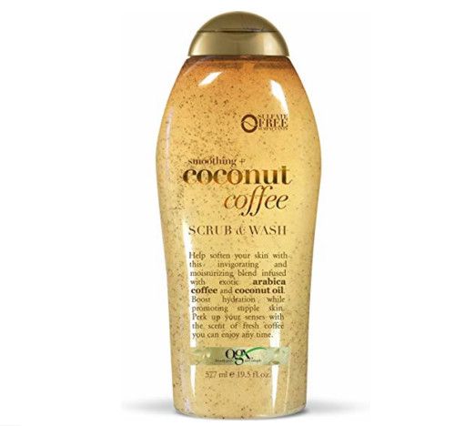 Sữa tắm tẩy tế bào chết OGX Coconut Coffee 577ml