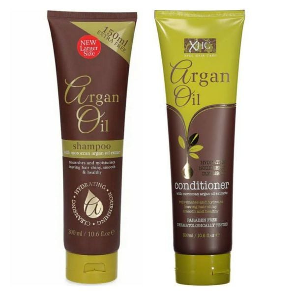 Cặp dầu gội - xả Argan Oil - tuýp 300ml