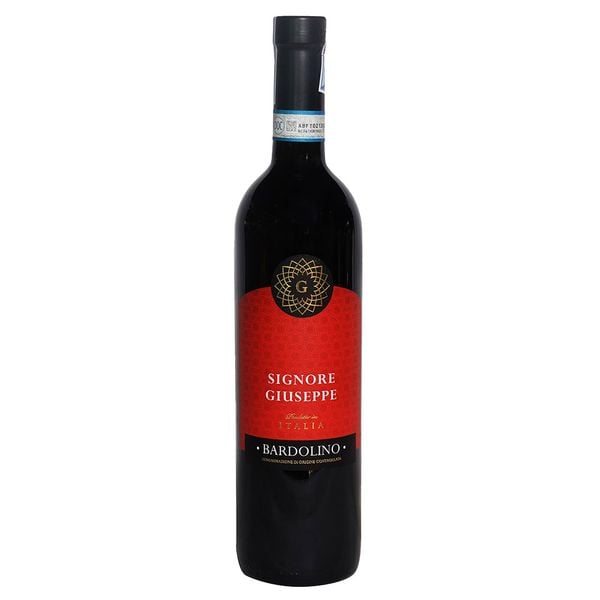 Vang Ý Red Wine Signore Giuseppe Bardolino - 750ml