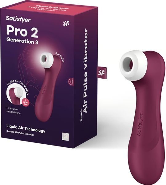 Satisfyer Pro 2 Generation 3 - Máy Mát Xa Kích Thích Âm Vật Với Công Nghệ Thổi Khí Thế Hệ 3 MÀU MẬN ( không có tính năng kết nối với app điện thoại)